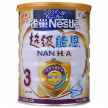 雀巢(Nestle)超级能恩幼儿配方奶粉 3段 800克